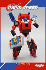 MechFansToys Mech Soul MS-25R Rapid Speed ​​Road Rage Edición limitada
