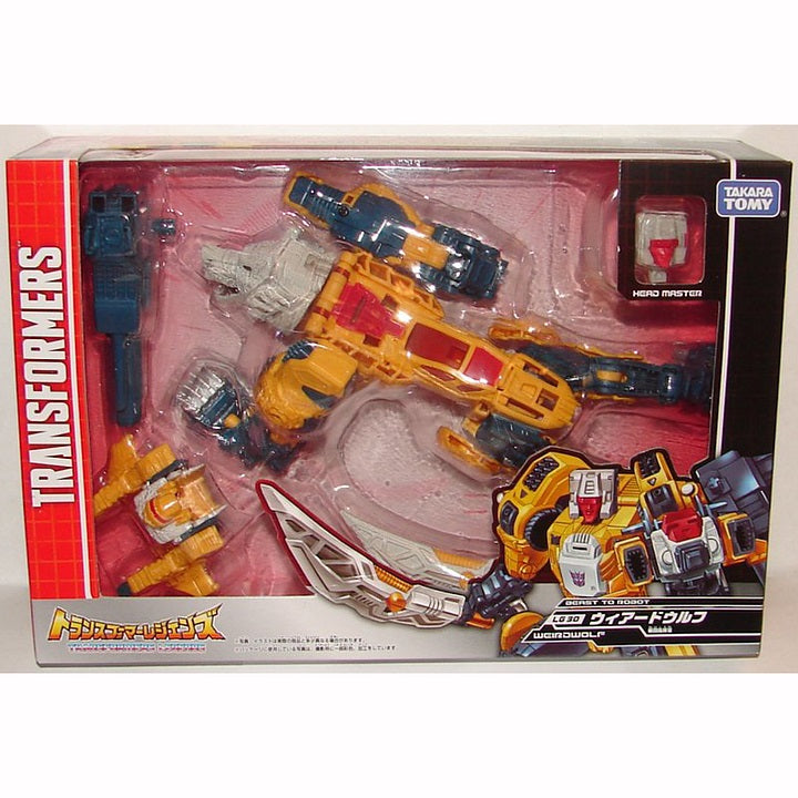 Hasbro Transformers Legends japonés LG30 Weirdwolf
