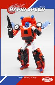 MechFansToys Mech Soul MS-25R Rapid Speed ​​Road Rage Edición limitada