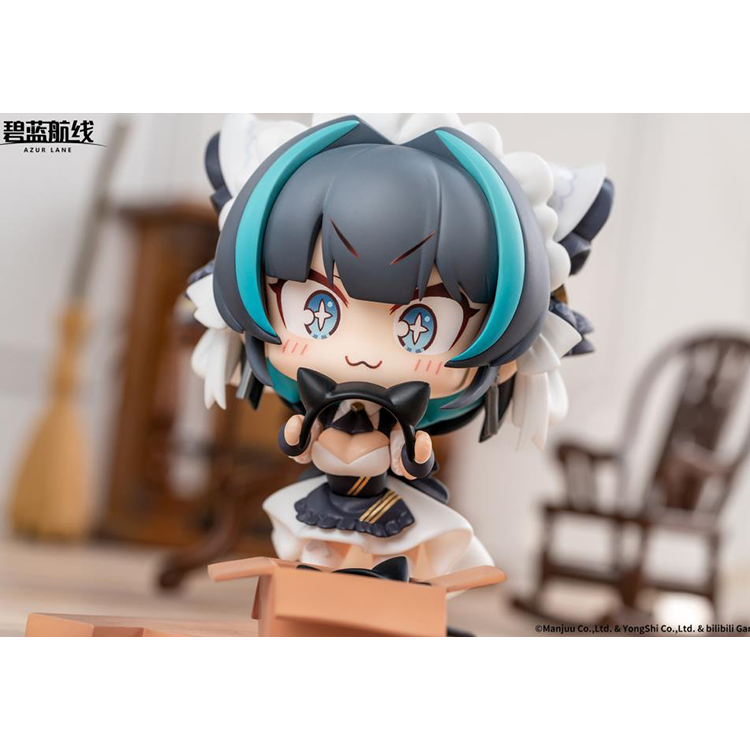 Apex Toys Azur Lane JUUs Time Chibi Chara Series HMS Cheshire Deformed Scale Figur 
