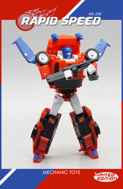 MechFansToys Mech Soul MS-25R Rapid Speed ​​Road Rage Edición limitada