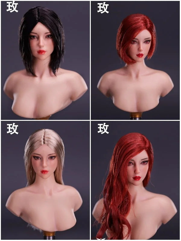 1/6 YMTOYS YMT084 escultura de cabeza "Mei"