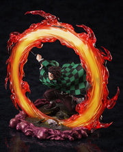 Aniplex Inc. Demon Slayer: Kimetsu no Yaiba Tanjiro Kamado (Hinokami Kagura: Clear Blue Sky) Figur im Maßstab 1/8 