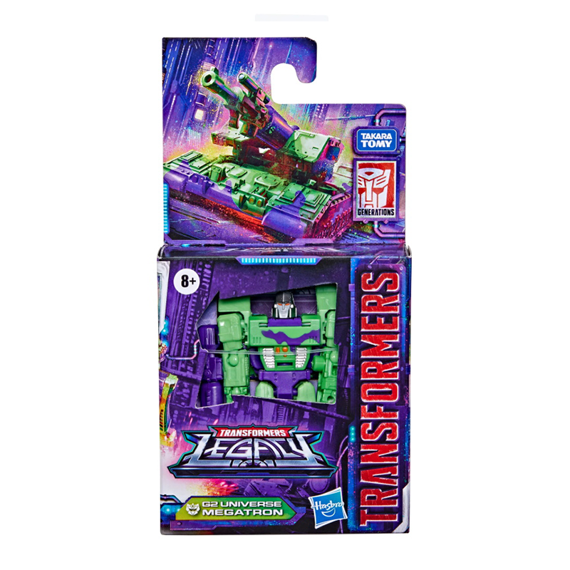 Hasbro Transformers Generaciones Legacy Core G2 Universo Megatron