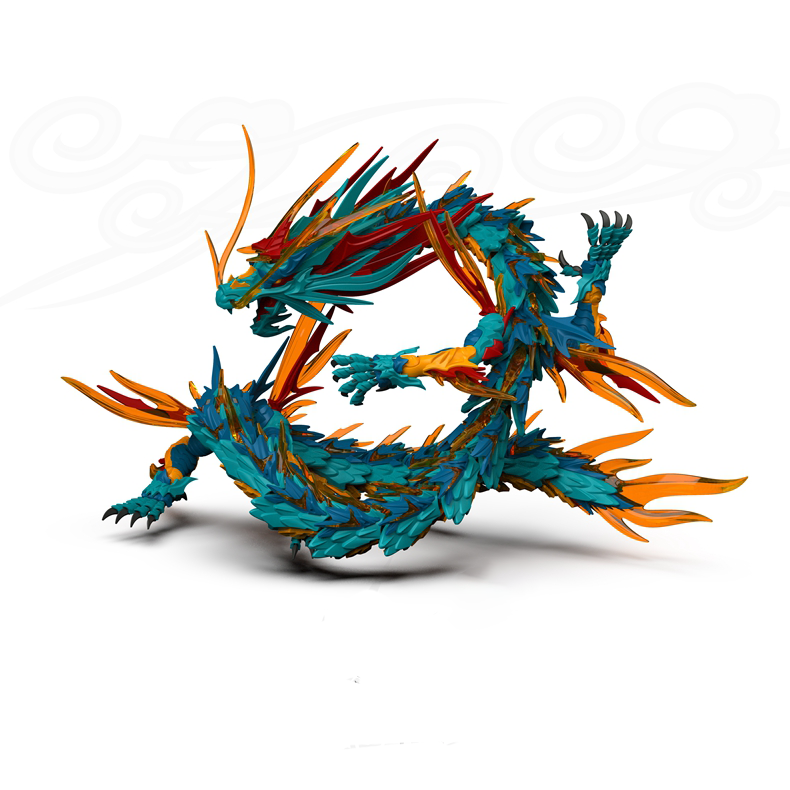 ShenX Classic of Mountains and Seas Azure Dragon Model Kit