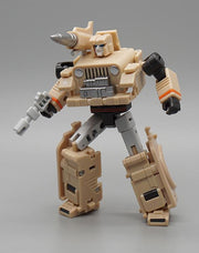 MechFansToys MFT Mechanic Studio MS-13D Detective Hound Versión del desierto