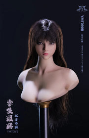 1/6 YMTOYS YMT090 Evil Twin Sisters head sculpt H#pale
