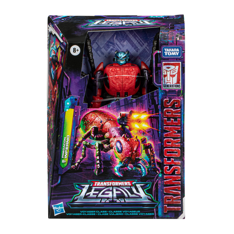 Hasbro Transformers Generaciones Legacy Voyager Predacon Inferno