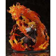 Aniplex Inc. Demon Slayer: Kimetsu no Yaiba Kyojuro Rengoku (Flame Breathing Esoteric Art Ninth Form: Rengoku) Figur im Maßstab 1/8 