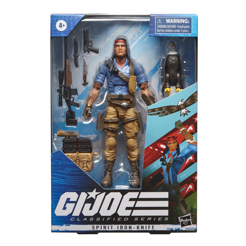 Cuchillo de hierro Spirit de la serie GI Joe Classified de Hasbro 