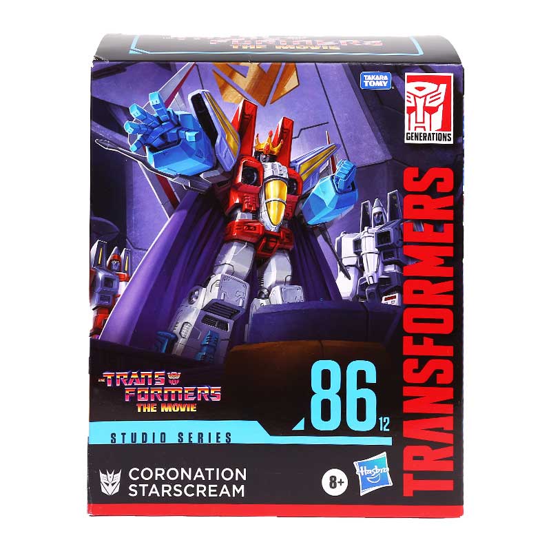 Hasbro Transformers Studio Series 86-12 Líder The Transformers: The Movie Coronation Starscream