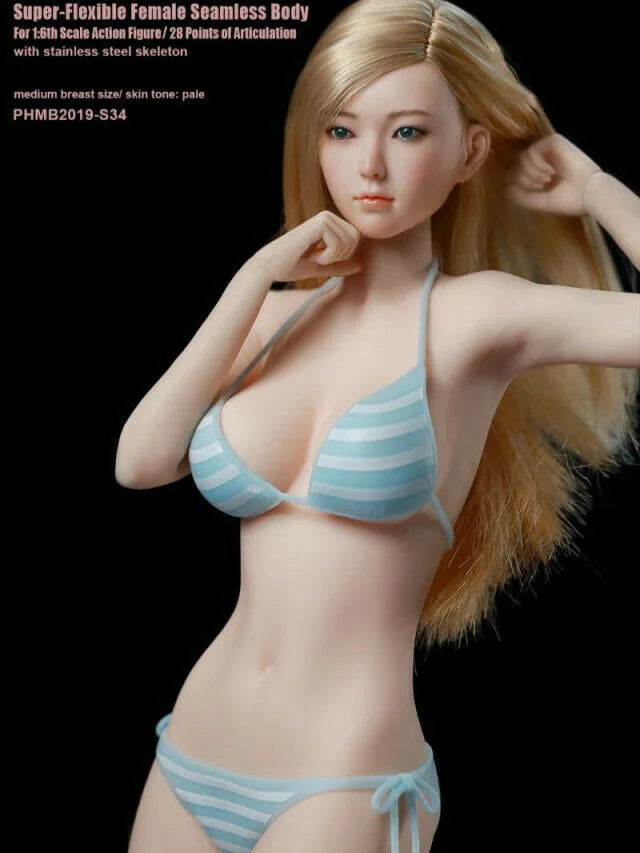 1/6 TBLeague adolescente figura sin costuras PHMB2019 S34 S35 (con cabeza)