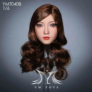 1/6 YMTOYS YMT040 "Xia" Female Head Sculpt H#Suntan