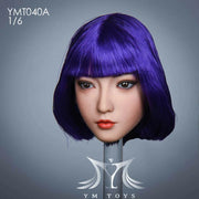1/6 YMTOYS YMT040 "Xia" Female Head Sculpt H#Suntan