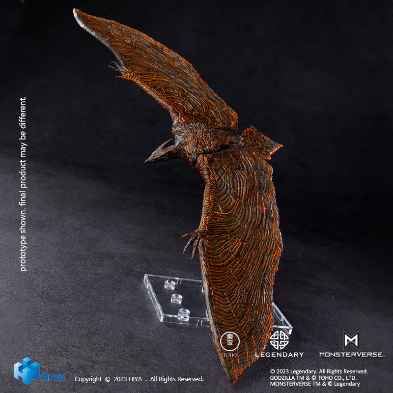 HIYA Exquisite Basic Series None Scale 6 Zoll Godzilla King of the Monsters Rodan Flameborn Actionfigur