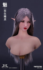 1/6 YMTOYS YMT079 escultura de cabeza "Mei"