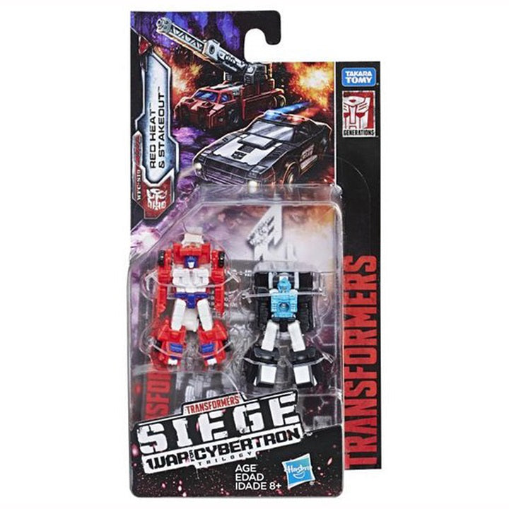 Hasbro Transformers War for Cybertron: Siege Micromaster Red Heat und Stakeout Two-Pack