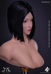 1/6 YMTOYS YMT074 "Xiang" escultura de cabeza femenina